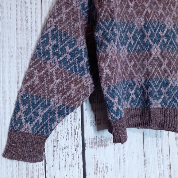 Jack Jar 60s delight vintage chunky knit sweater - Picture 2 of 7